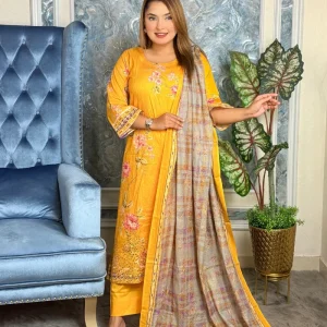 Premium cotton three piece D-29Y